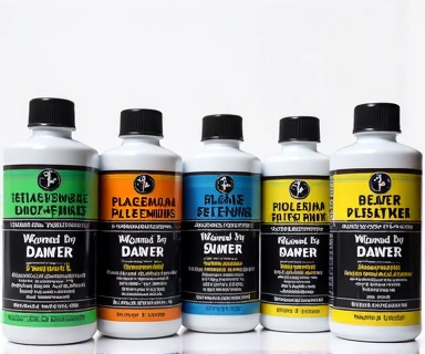 Various water treatment and maintenance solutions
