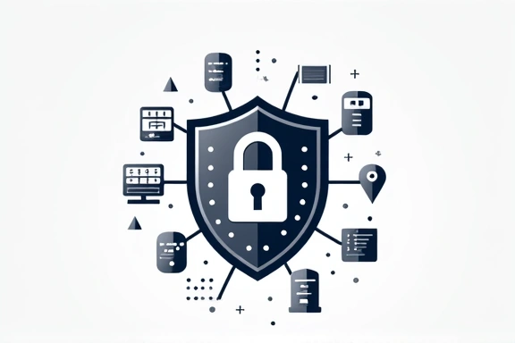 Secure data collection icon